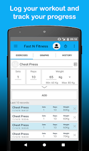 Screenshot of Fast N Fitness