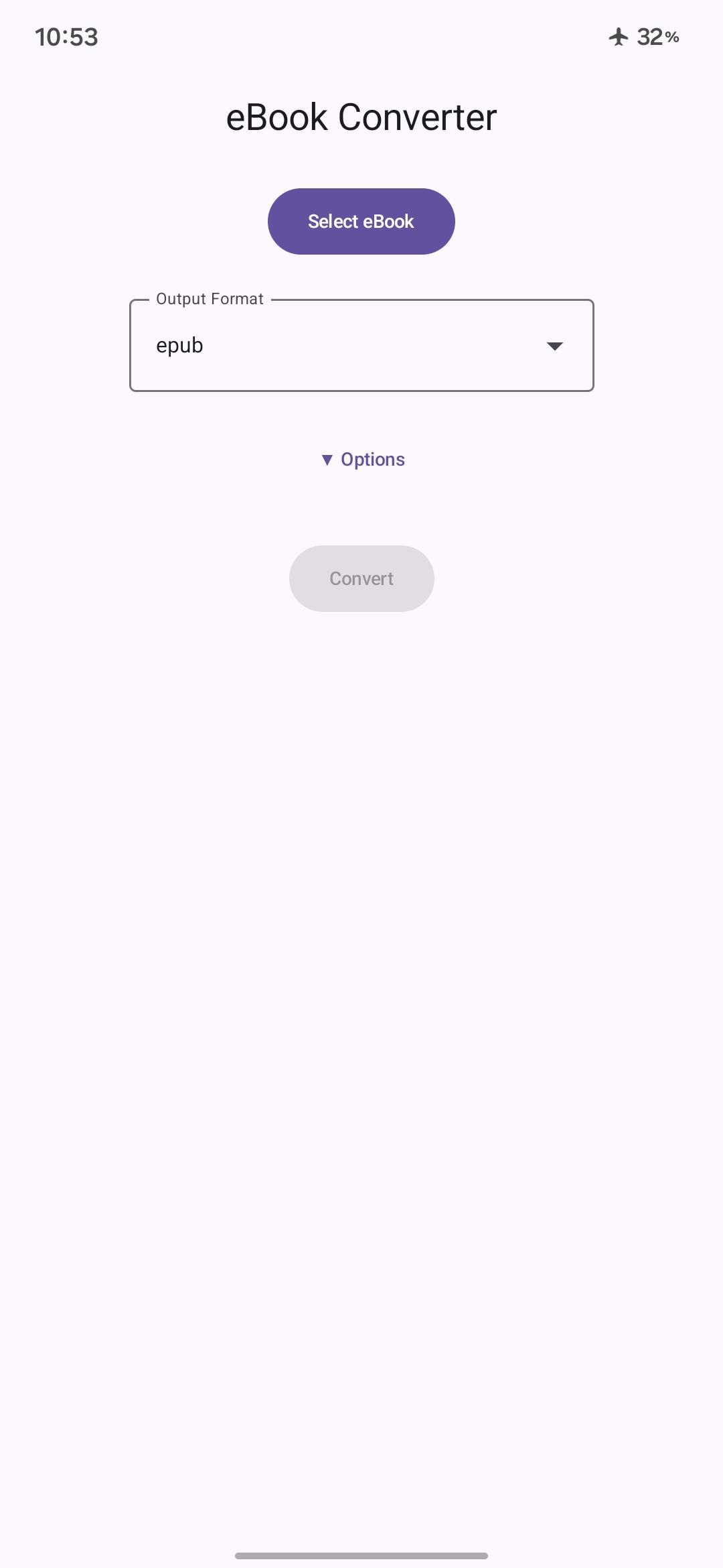Screenshot of EbookConverter