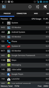 Screenshot of OS Monitor