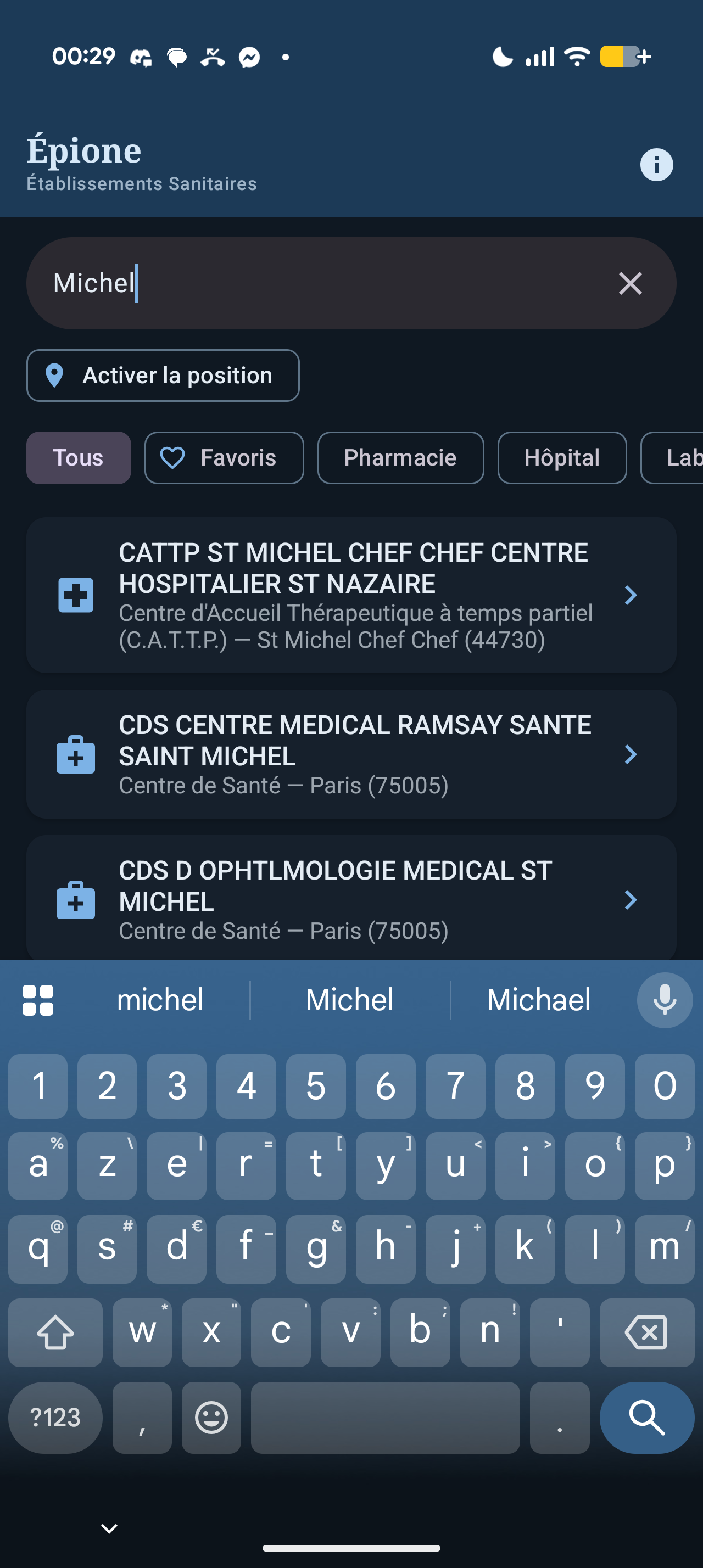 Screenshot of Épione