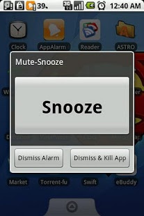 Screenshot of AppAlarm Pro