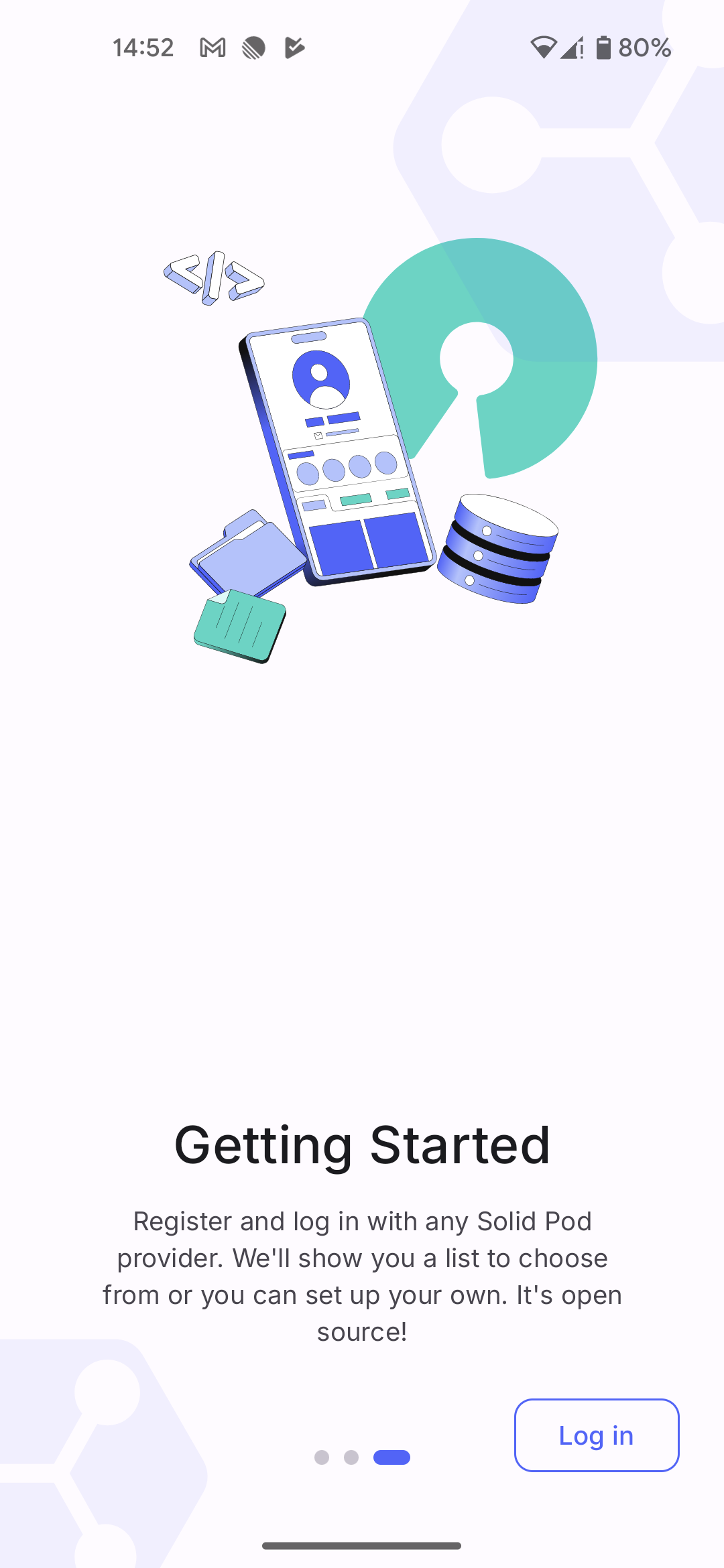 Screenshot of Solid Share