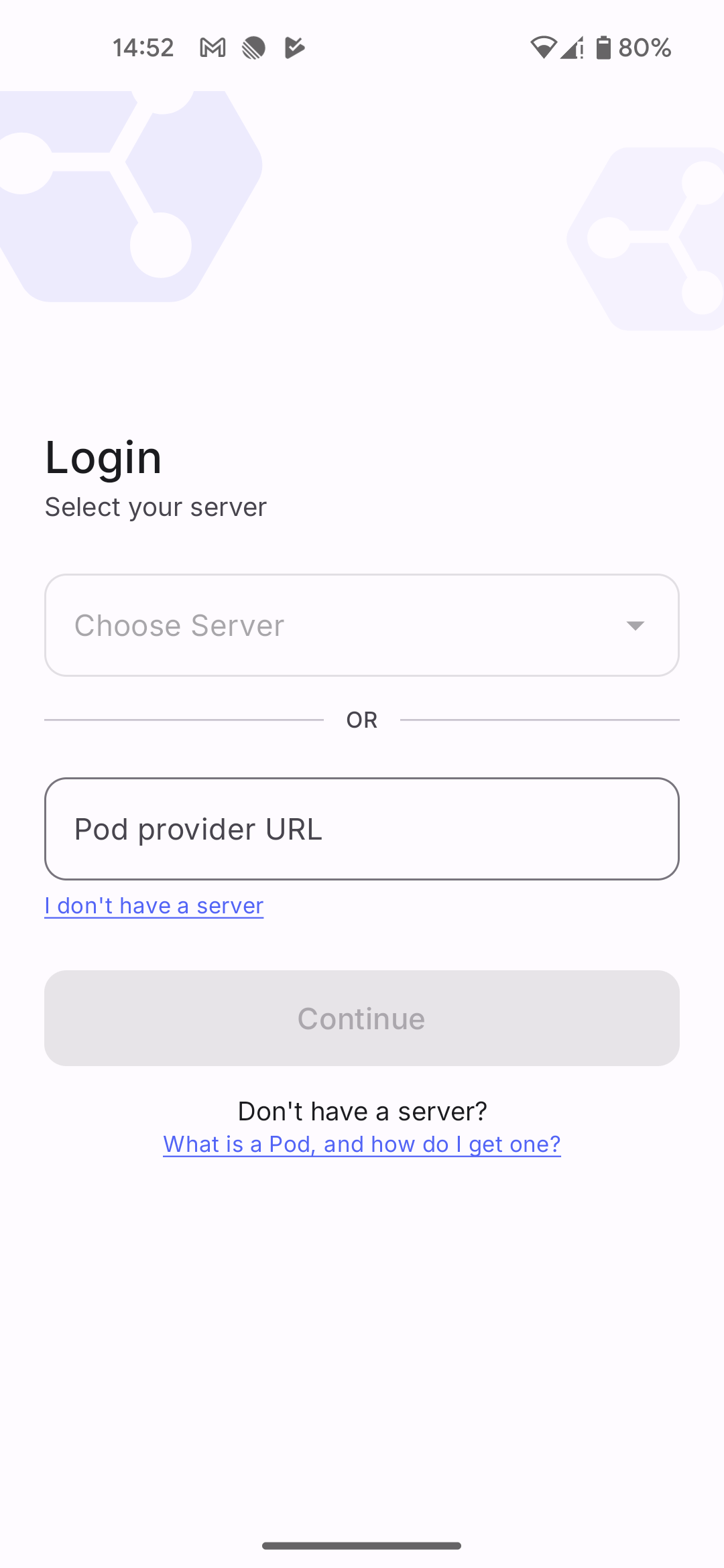 Screenshot of Solid Share