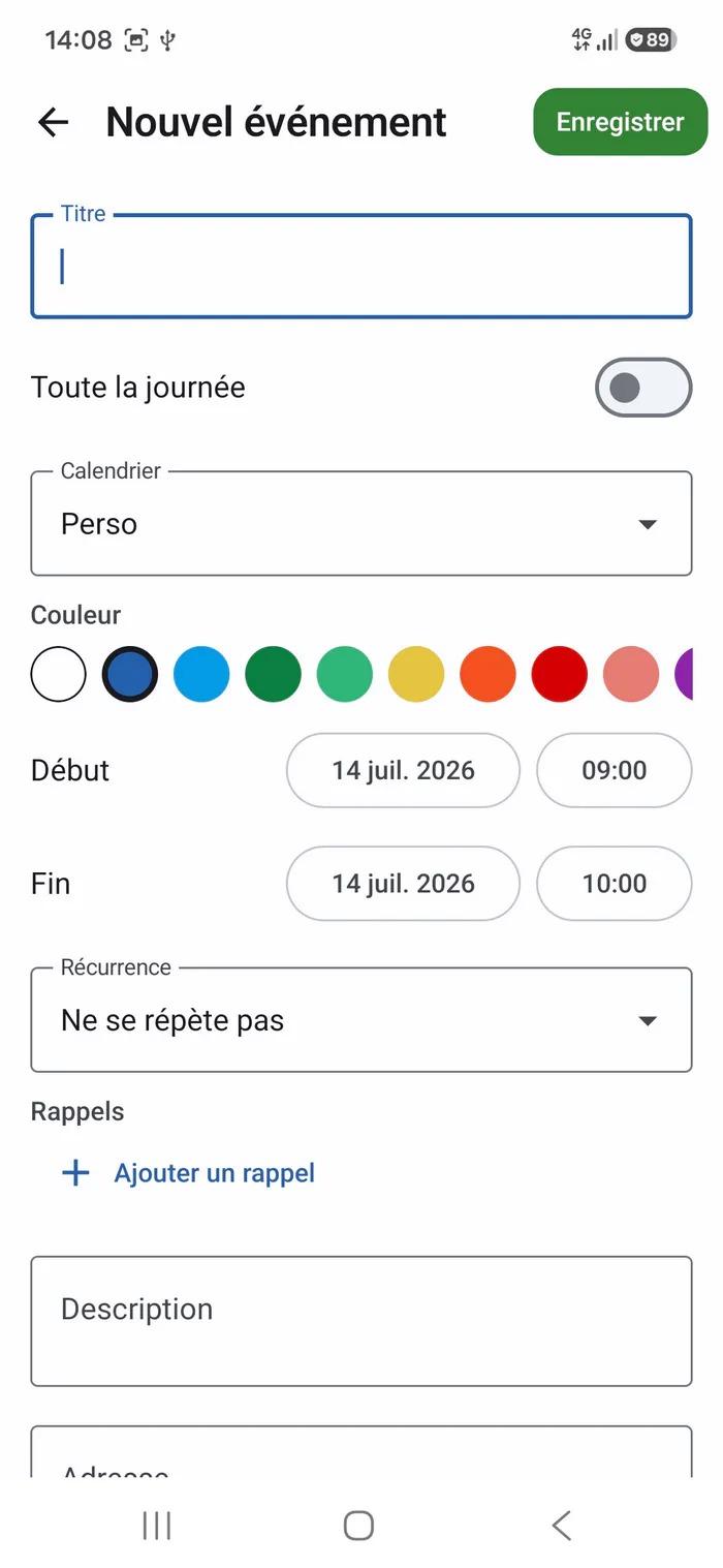 Screenshot of Agenda Tech
