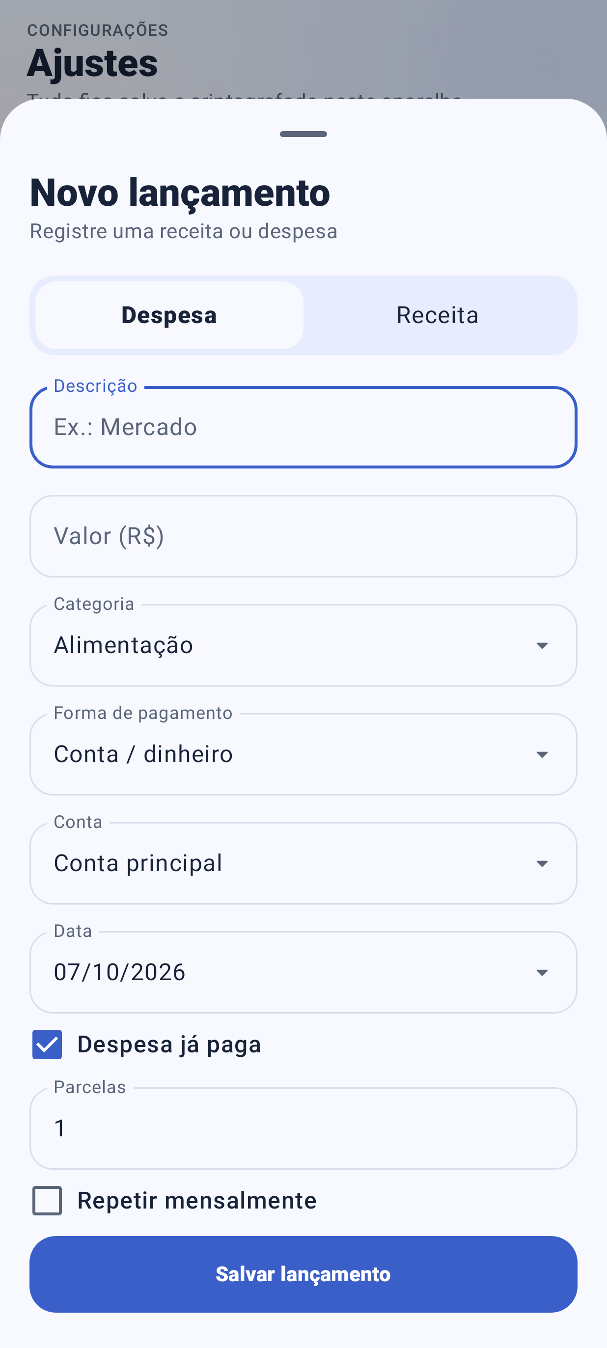 Screenshot of Finan+