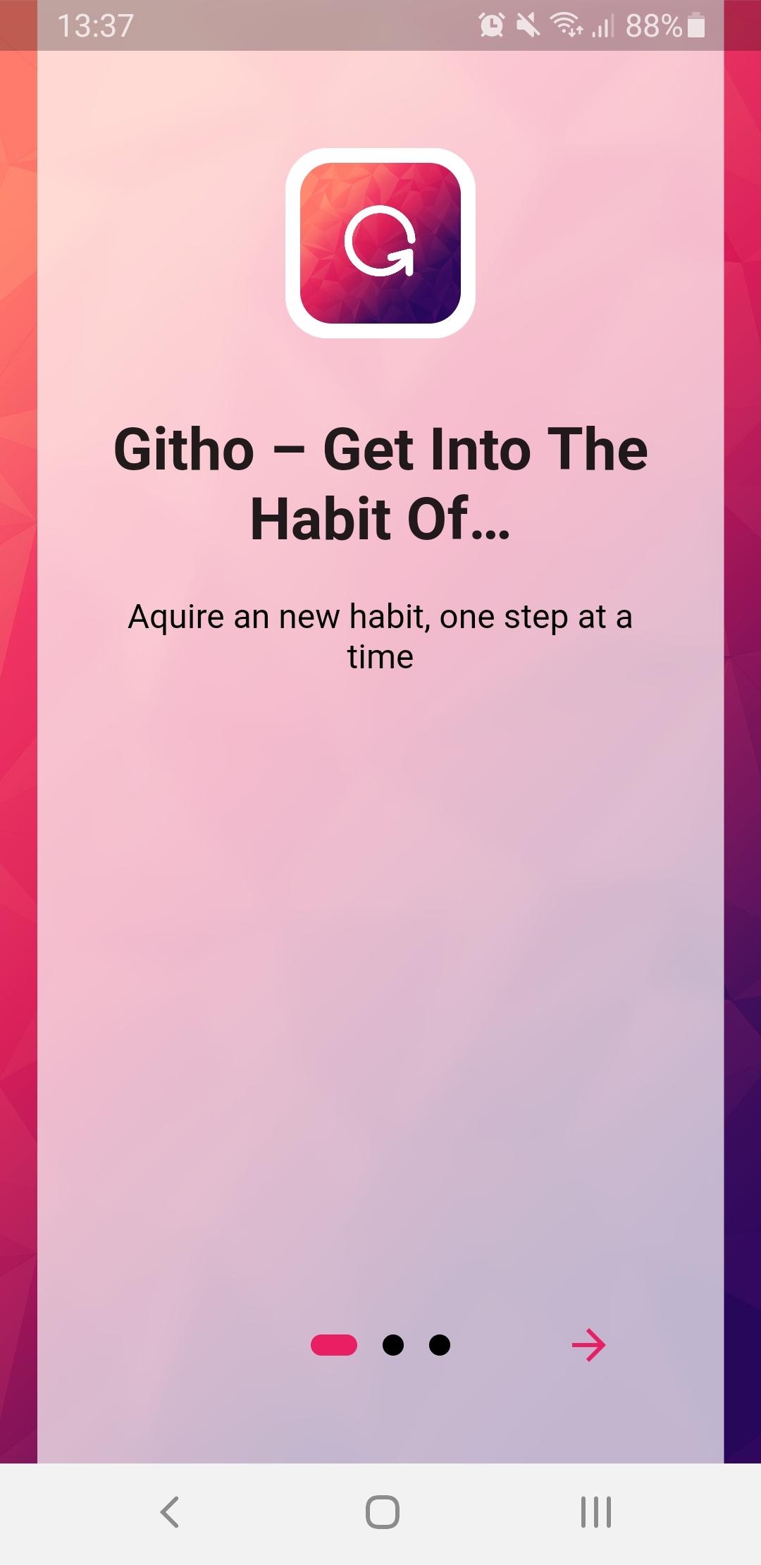Screenshot of Githo