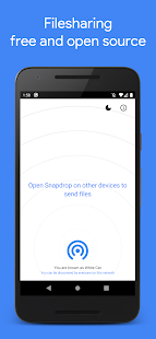 Screenshot of Snapdrop & PairDrop for Android