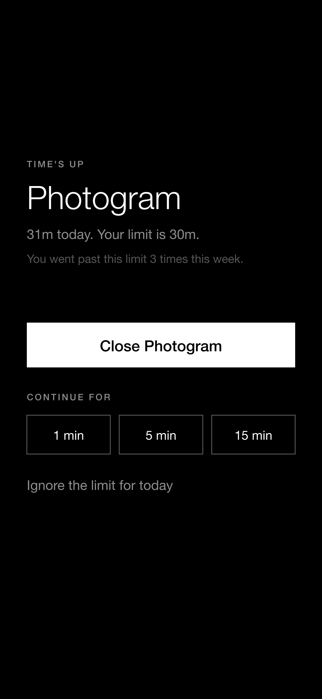 Screenshot of Focus Launcher