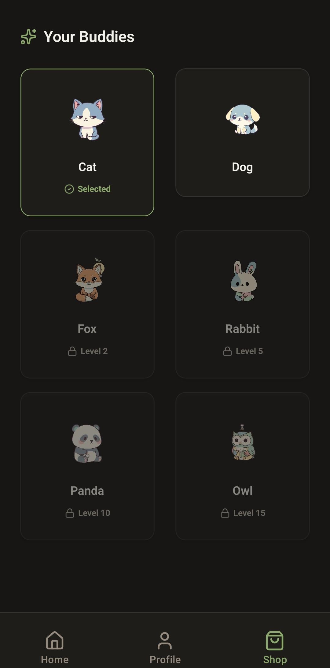 Screenshot of FocusBuddy