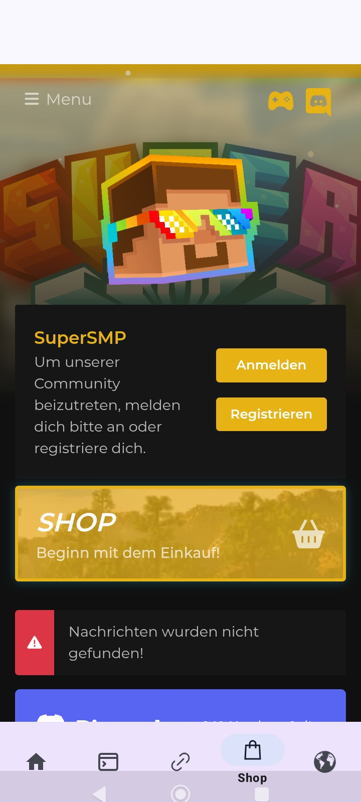 Screenshot of SuperSMP Companion