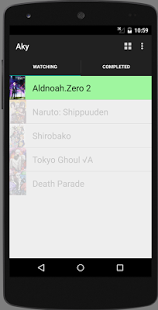 Screenshot of Anime Release Notifier