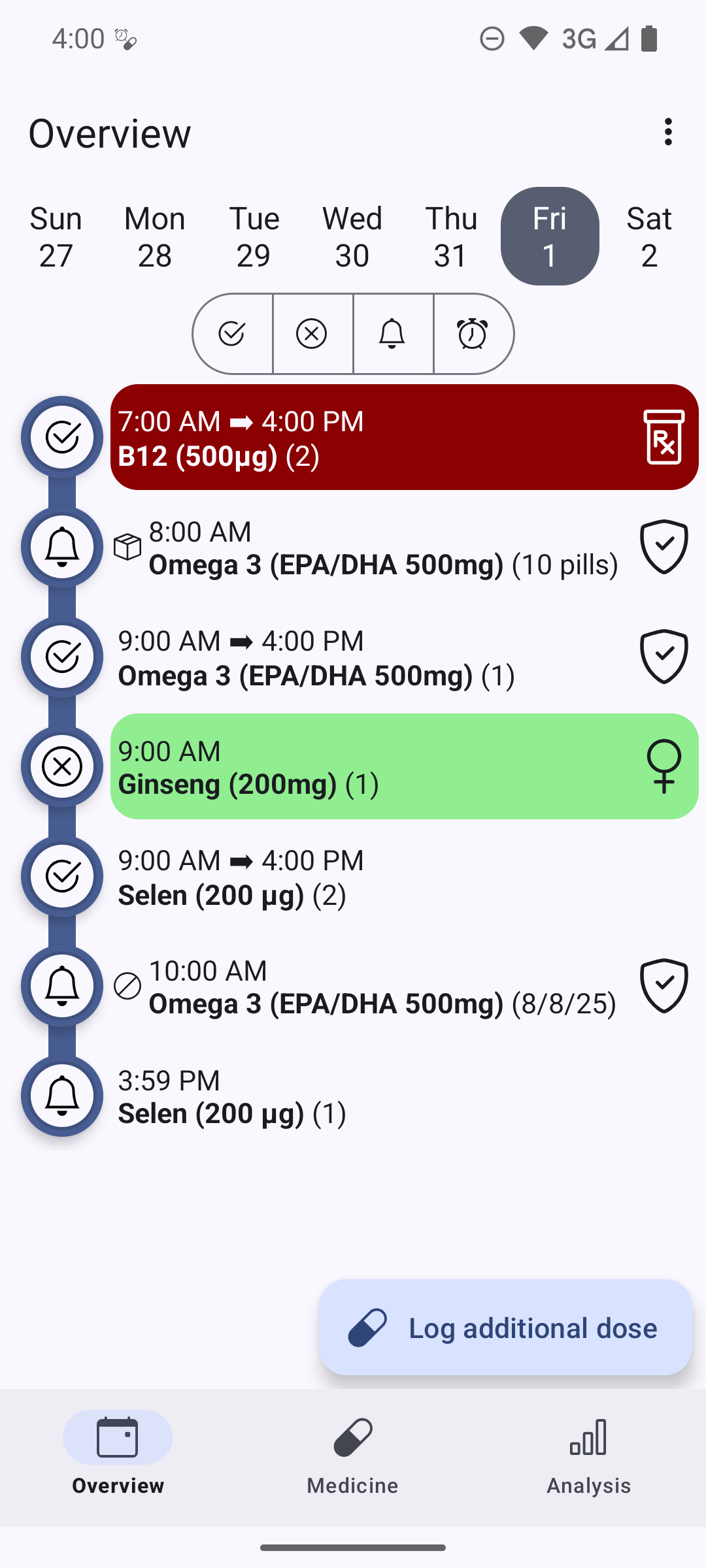 Screenshot of MedTimer: Med & Pill Reminder