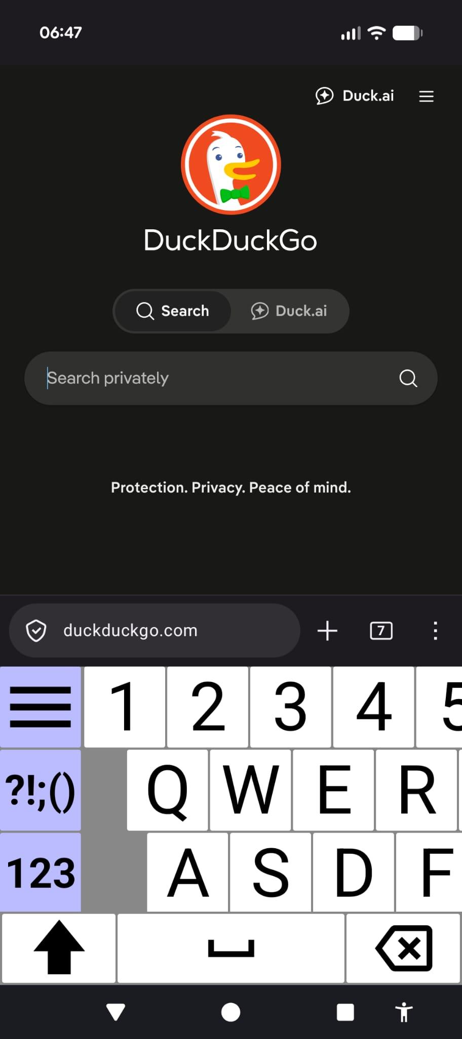 Screenshot of BroadBoard