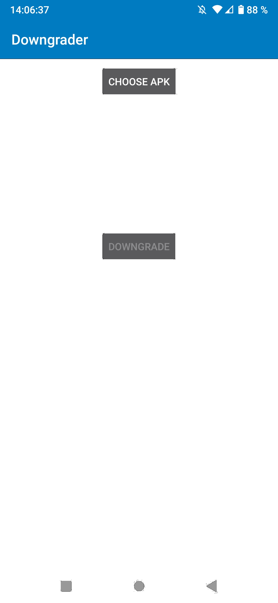 Screenshot of SimpleAppDowngrader [ROOT]