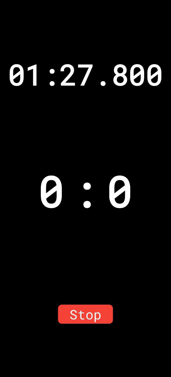 Screenshot of GDF HEMA Timer