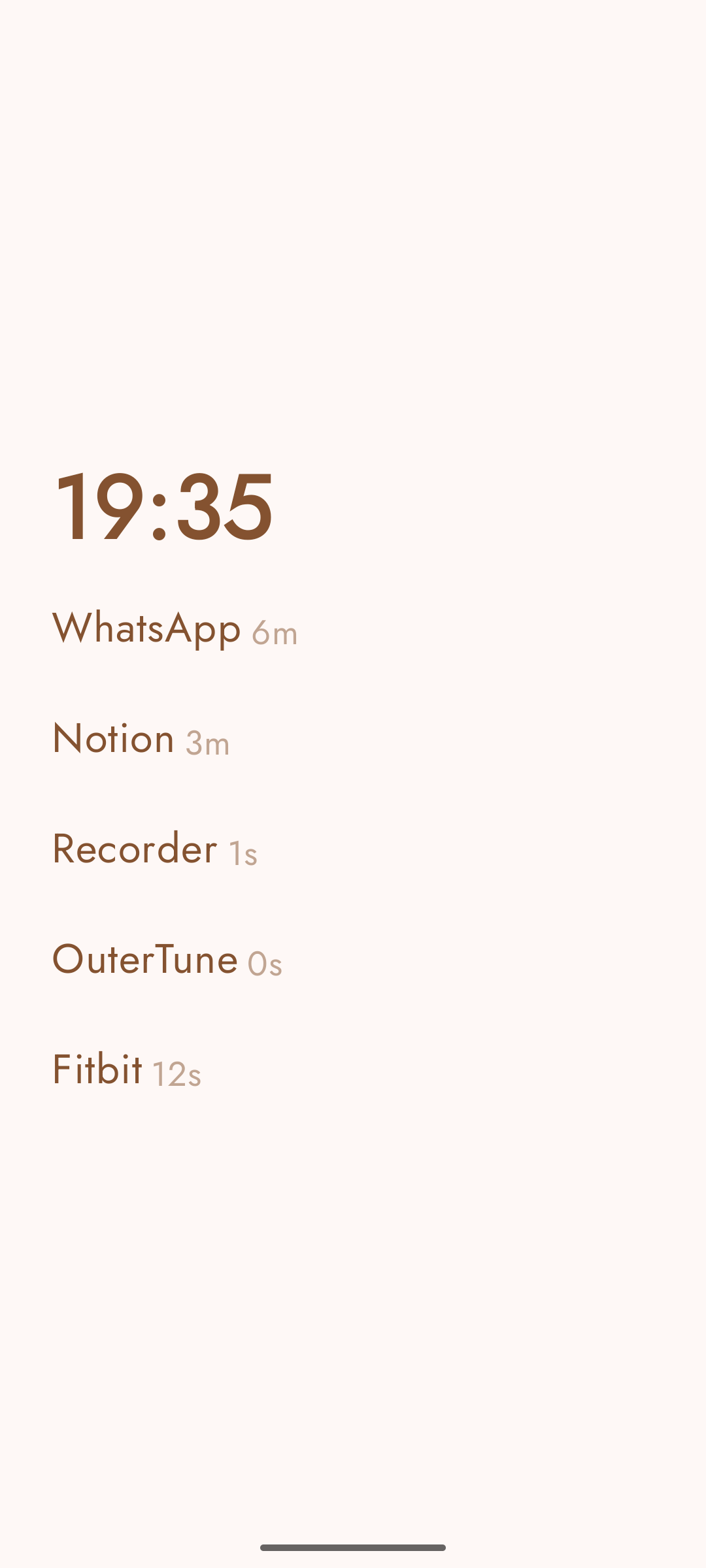 Screenshot of Escape Launcher