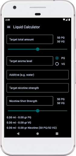 Screenshot of Vape Tools