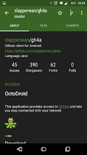 Screenshot of OctoDroid