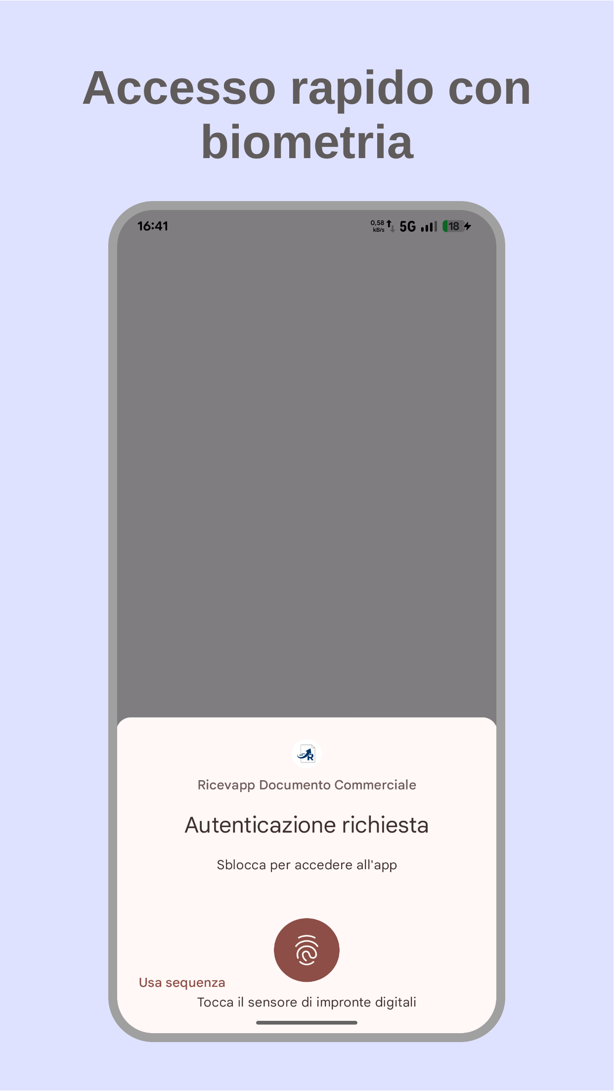 Screenshot of Ricevapp Documento Commerciale