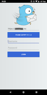 Screenshot of Gotify