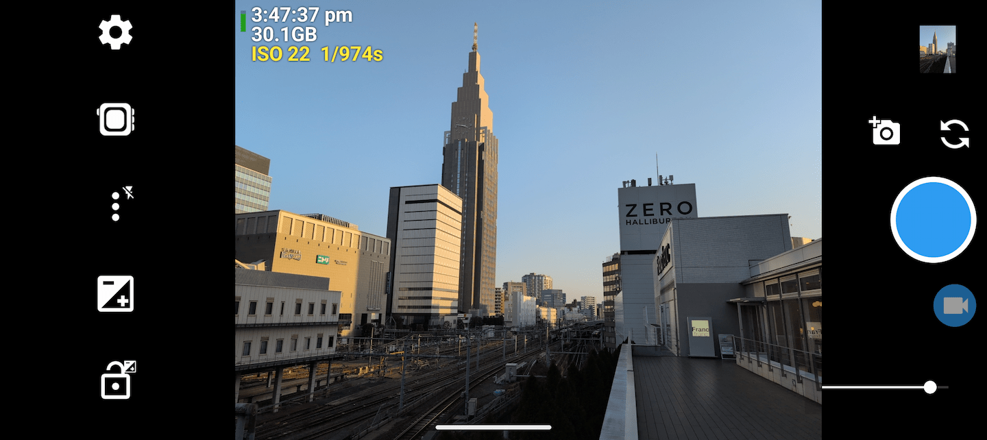 Screenshot of OW Camera 2 For Pebble