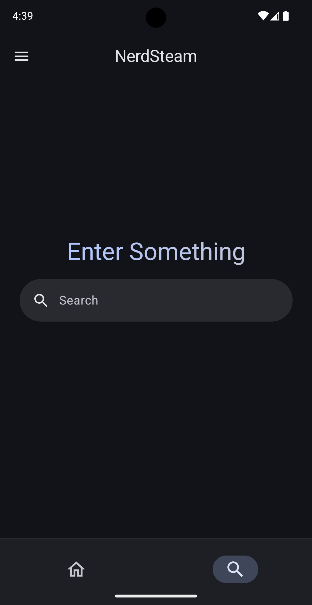 Screenshot of NerdSteam