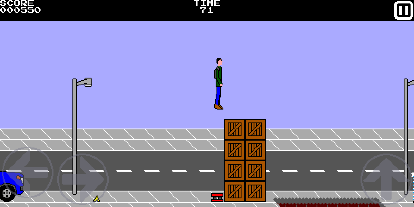 Screenshot of Alex vs Bus: The Race