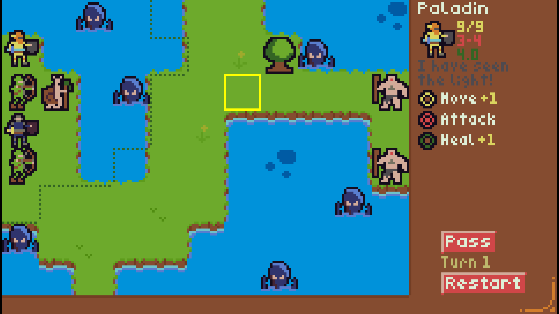 Screenshot of Turns of War