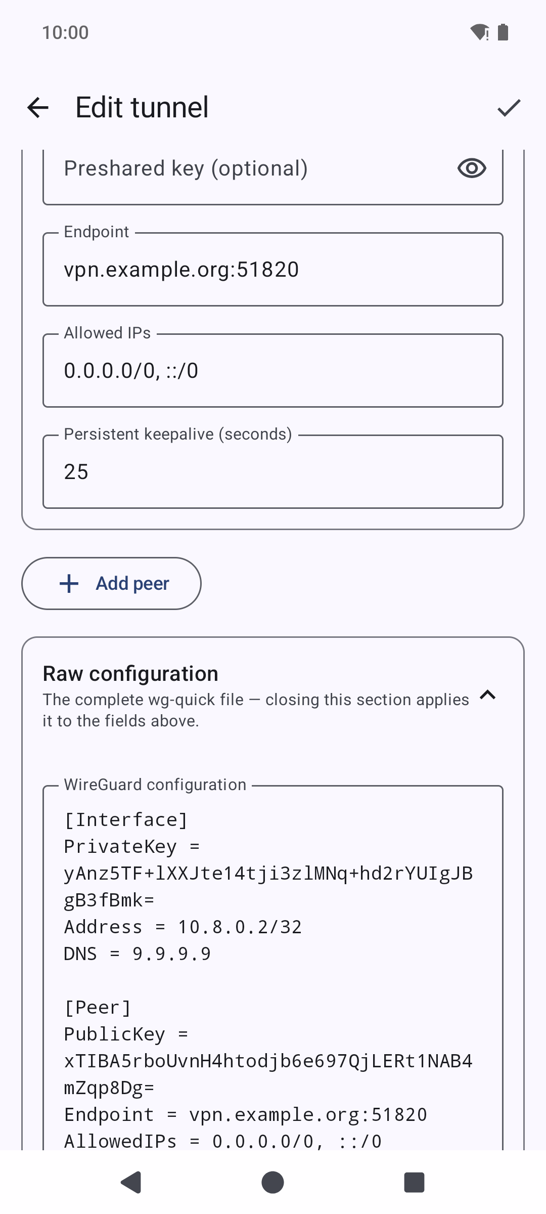 Screenshot of KabelWacht