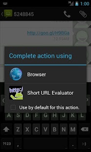 Screenshot of Short URL Evaluator