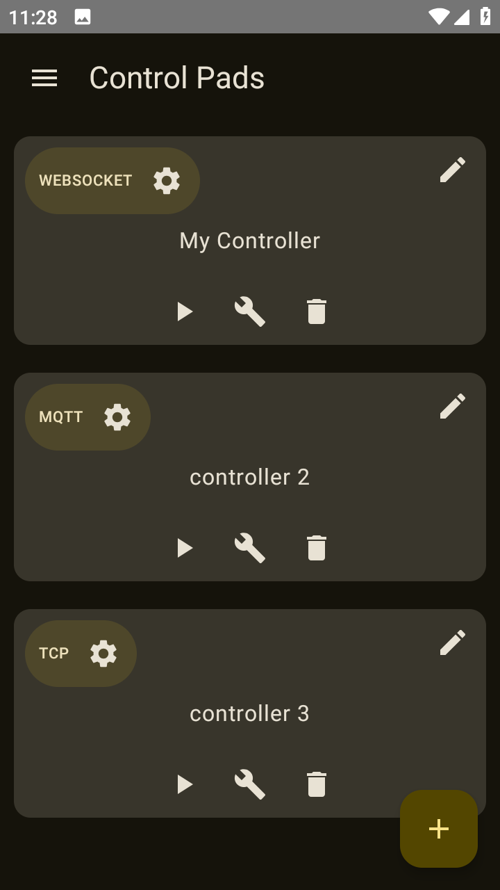 Screenshot of Droid Pad