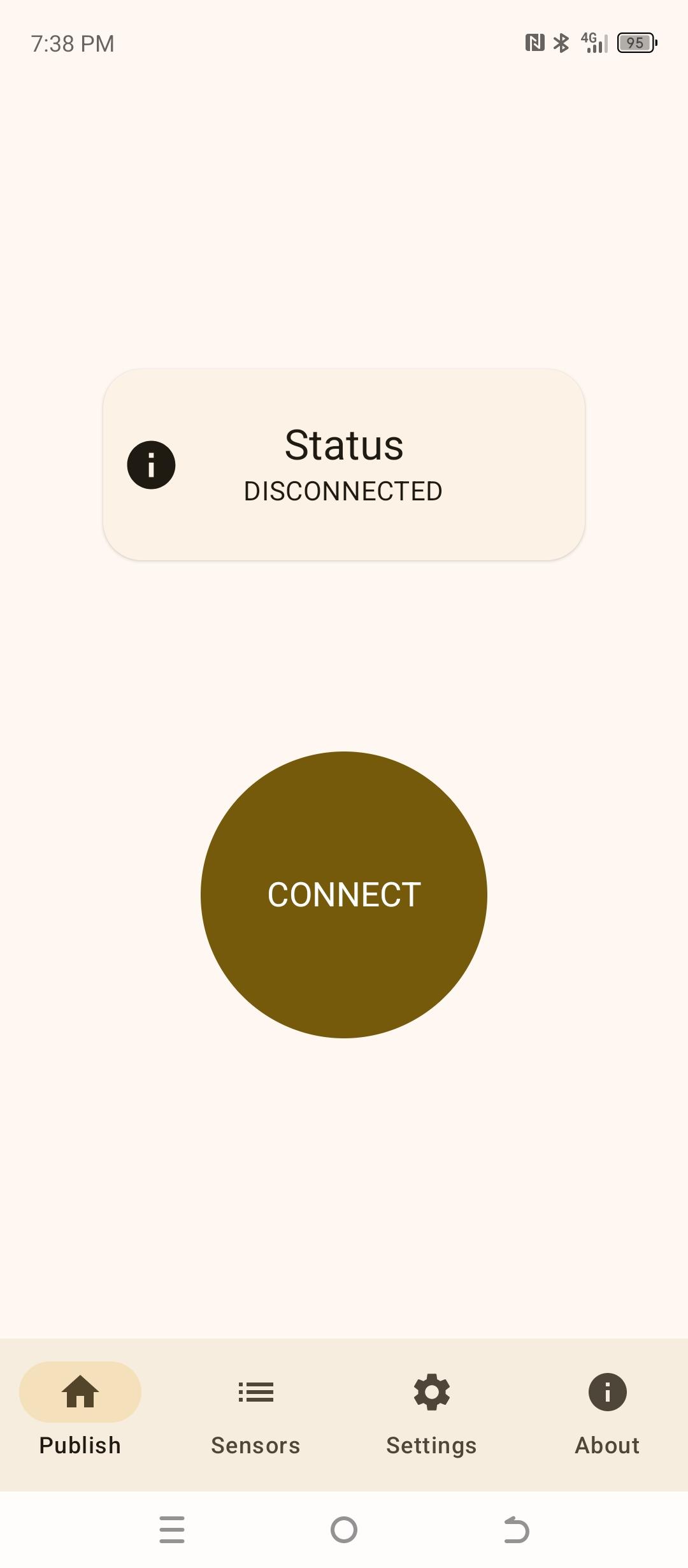Screenshot of Sensor Spot
