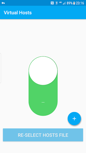 Screenshot of Virtual Host