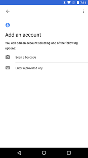 Screenshot of Authenticator