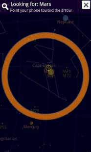 Screenshot of Sky Map