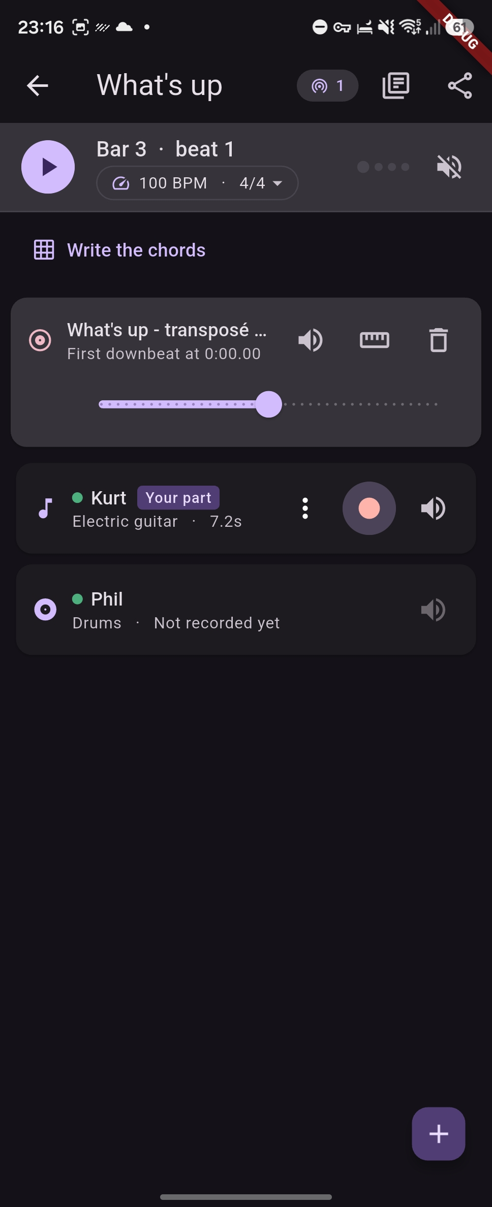 Screenshot of GrooveForge