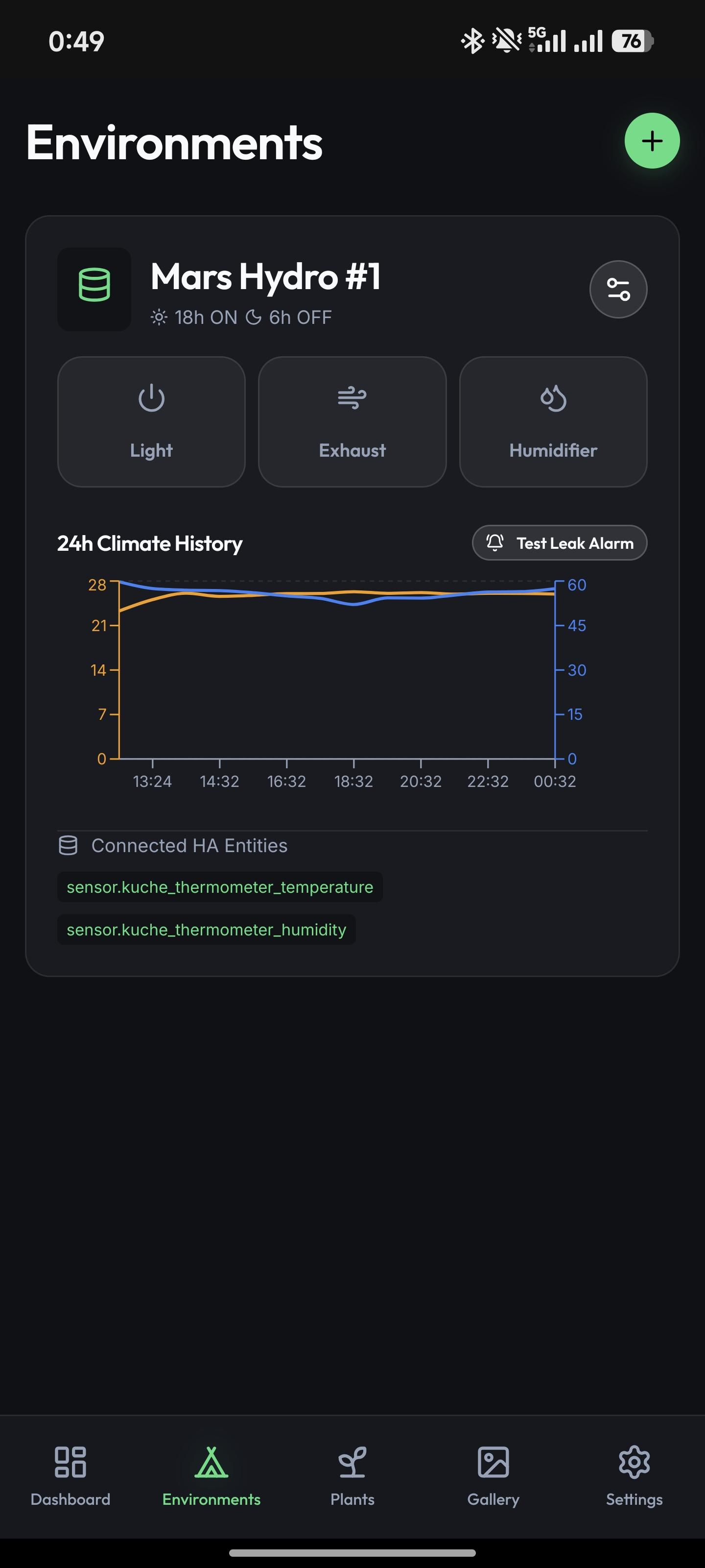 Screenshot of Calyx - Grow Tracker