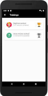 Screenshot of openWorkout