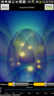 Screenshot of Binaural Beats Therapy