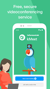 Screenshot of kMeet