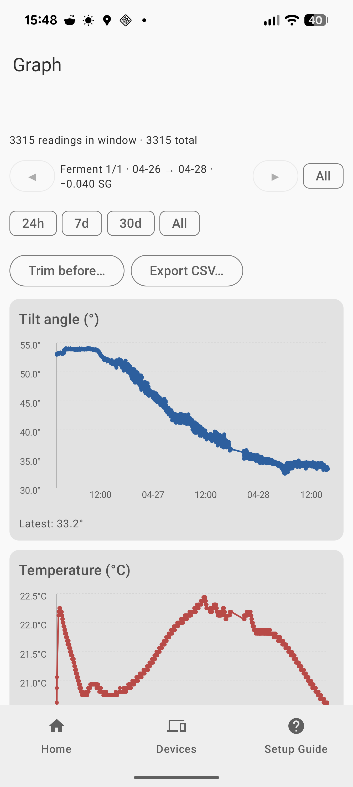 Screenshot of iSpindle Plotter