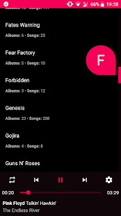 Screenshot of Music Player GO