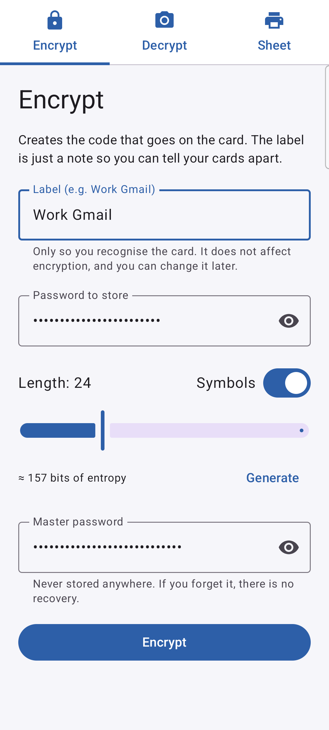 Screenshot of PaperCript