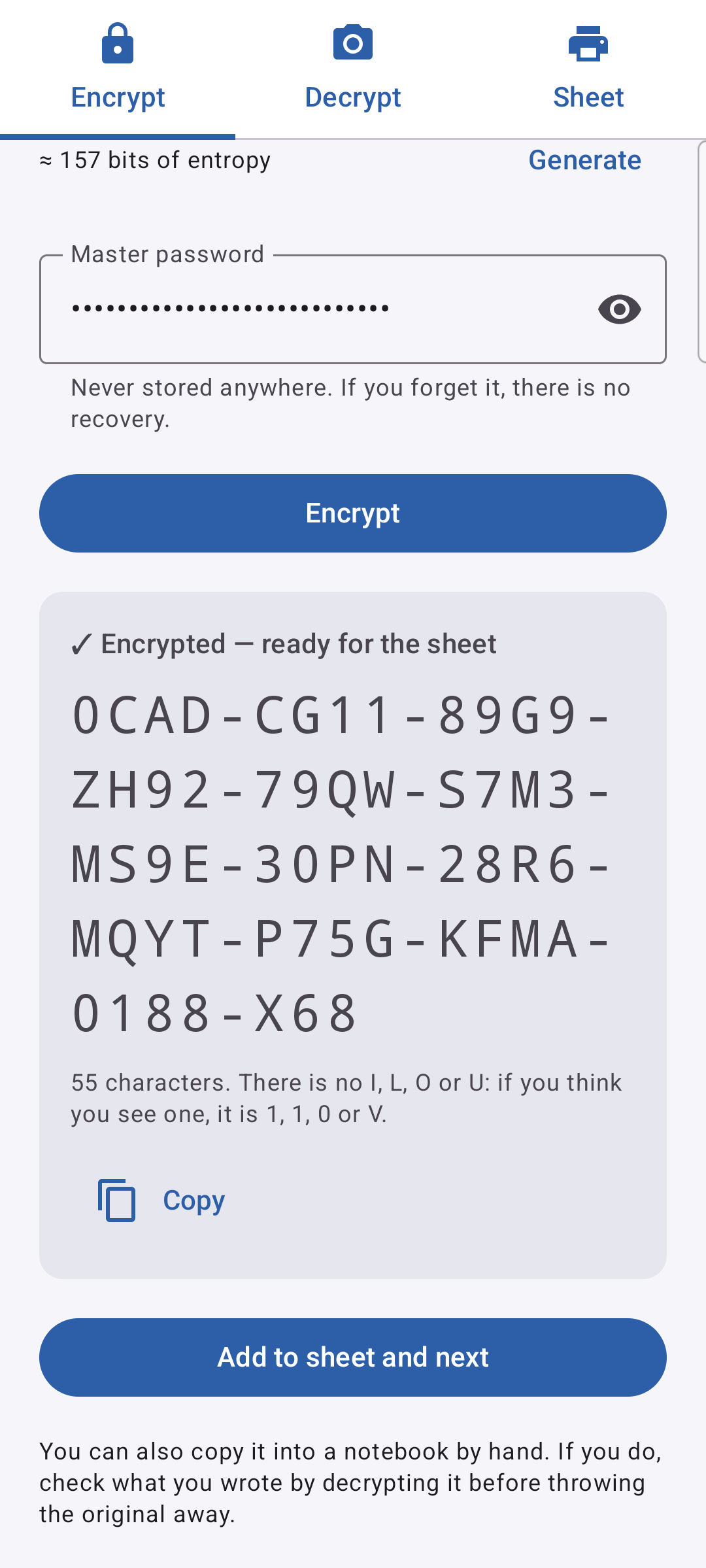 Screenshot of PaperCript
