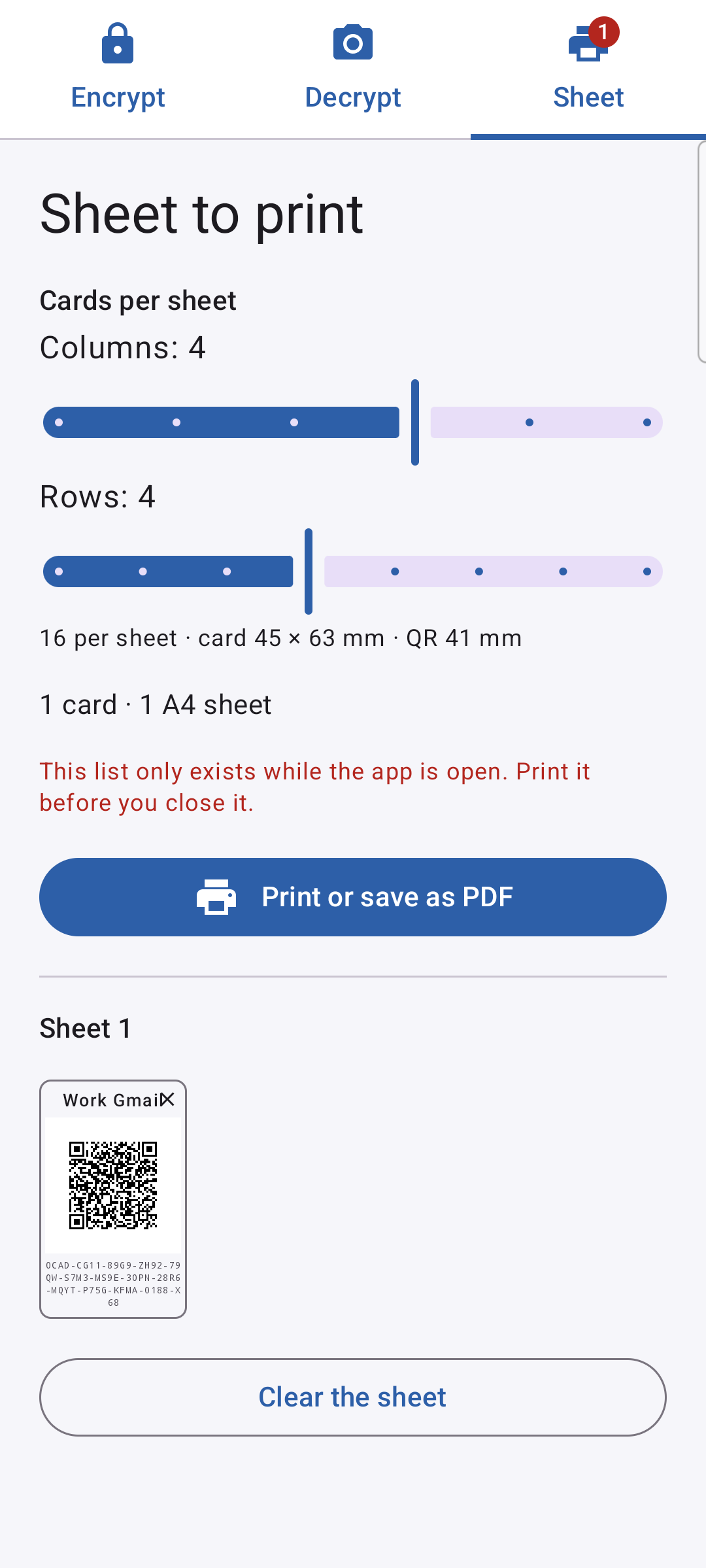 Screenshot of PaperCript