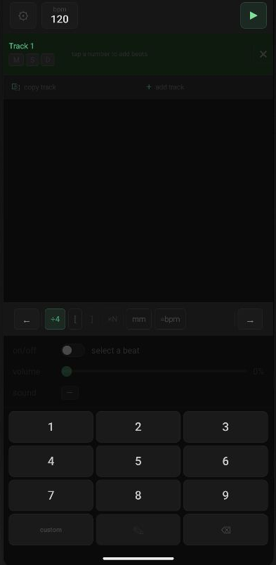 Screenshot of Prog Metronome