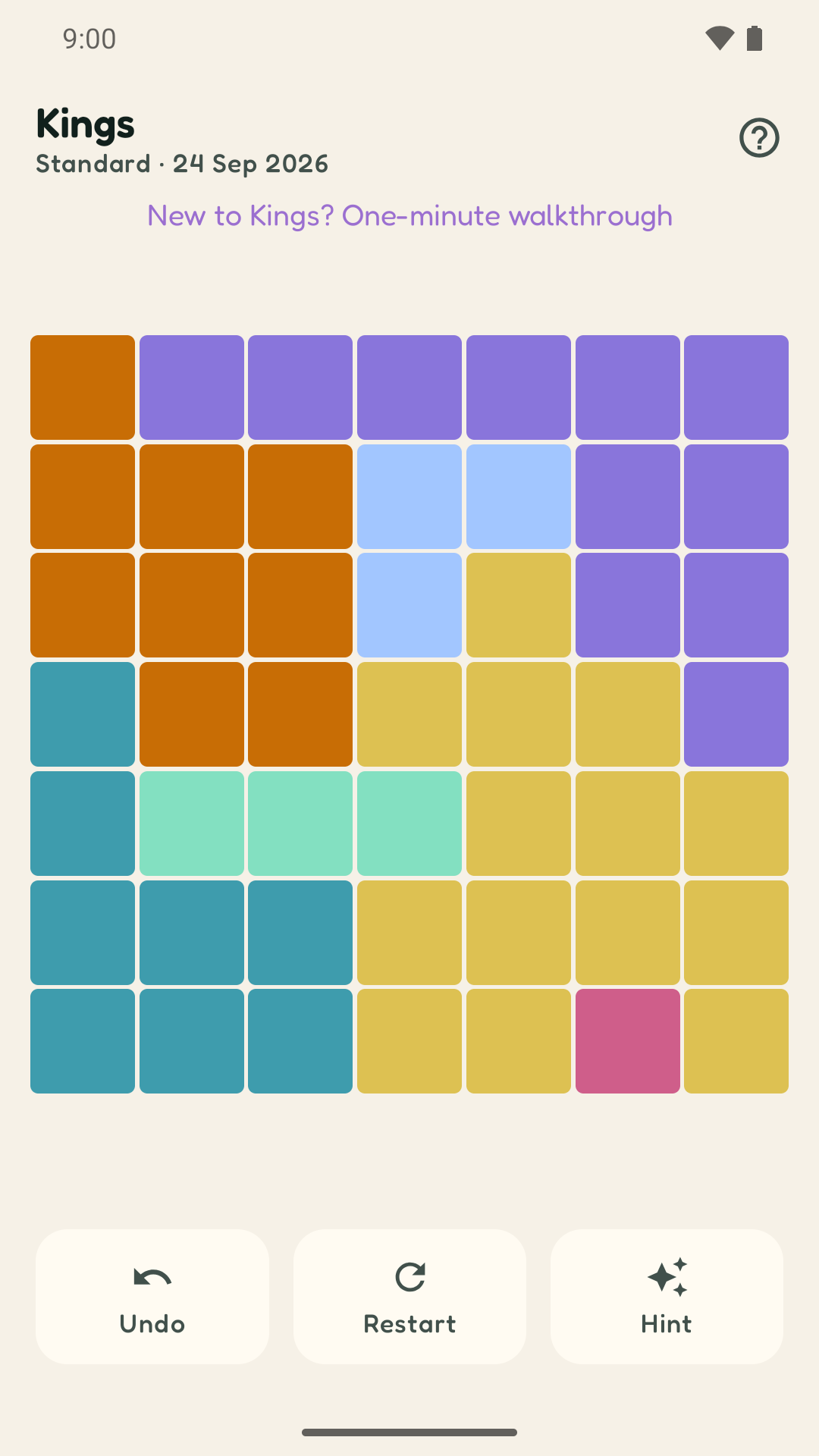 Screenshot of Daybook: Daily Logic Puzzles