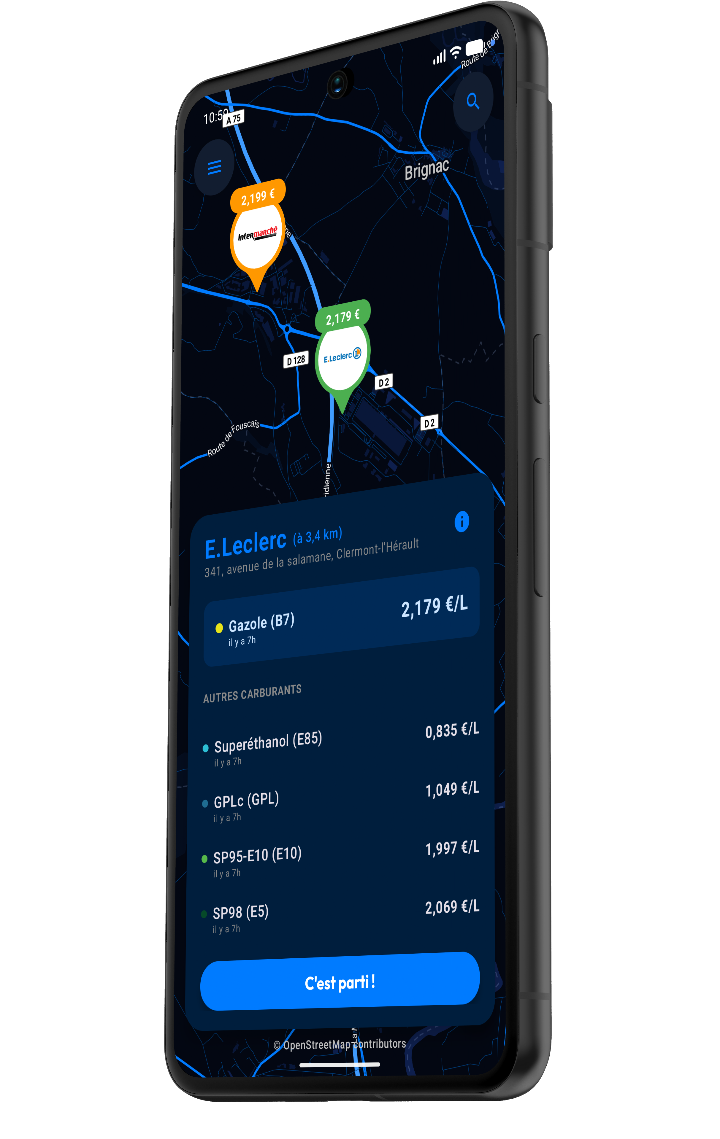 Screenshot of Ratafuel