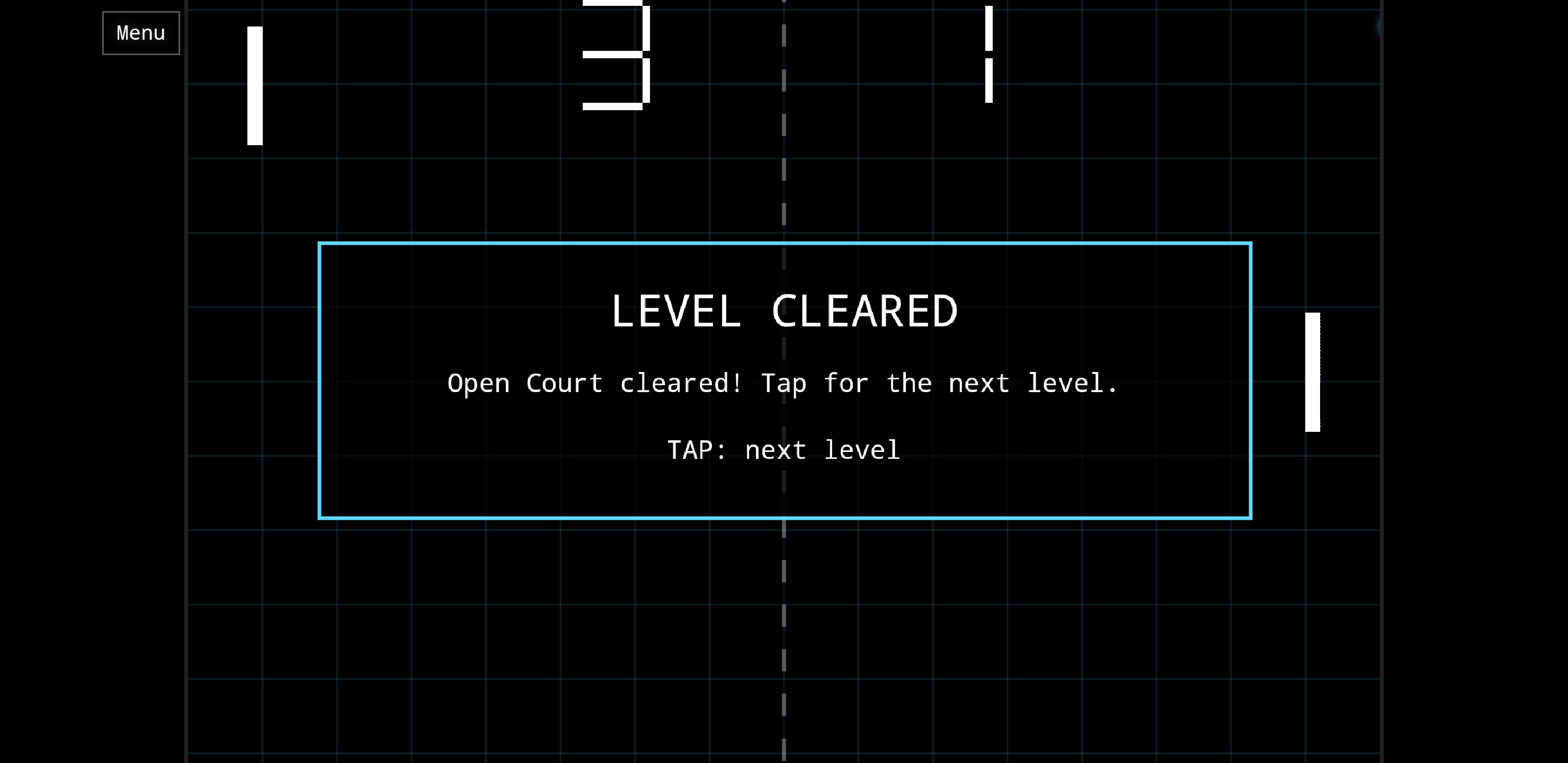 Screenshot of King Pong