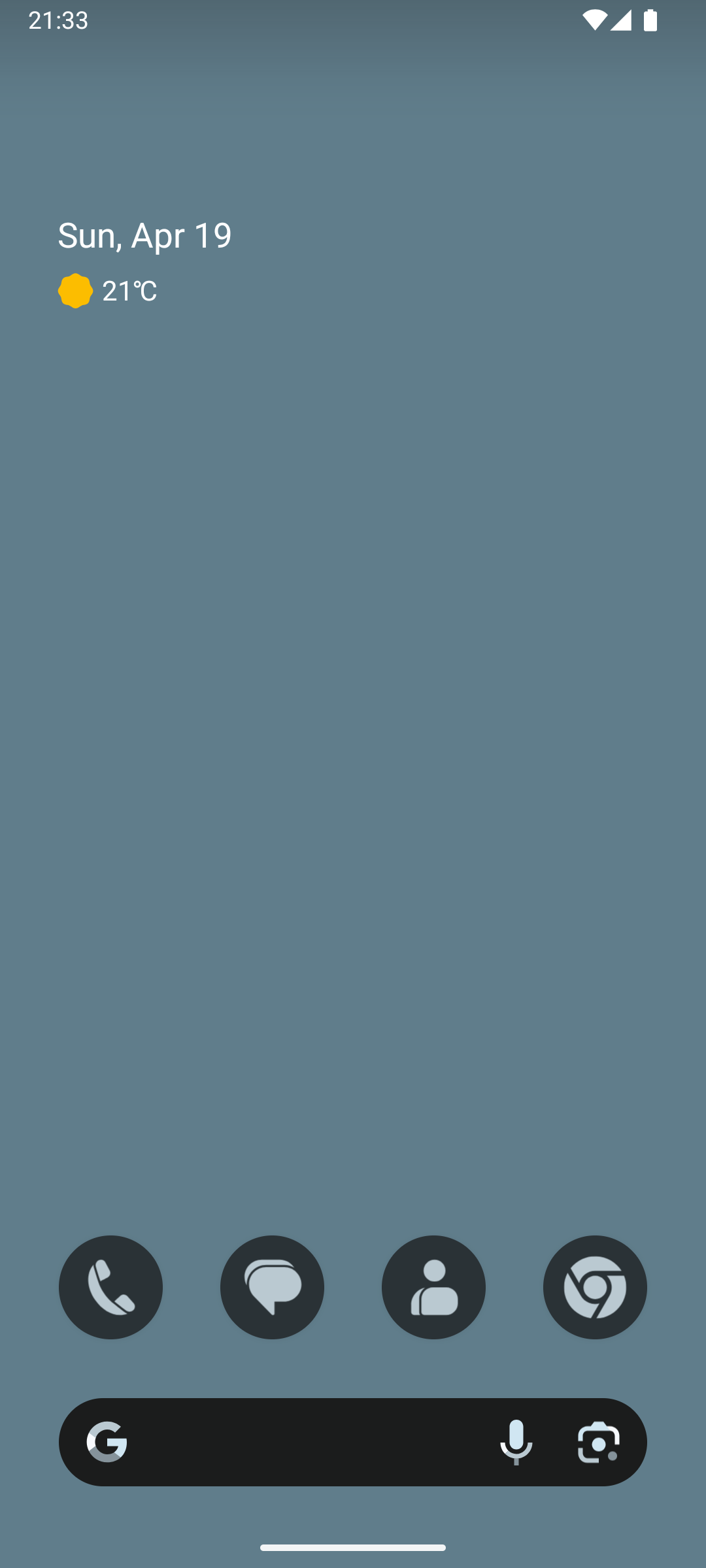 Screenshot of Pimi Weather Widget